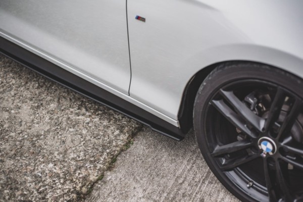 MAXTON DESIGN - Racing Durability Lišty pod prahy V.2 vhodné pre BMW 1 F20 M135i / M140i / M-Pack , Black – Obrázok 3