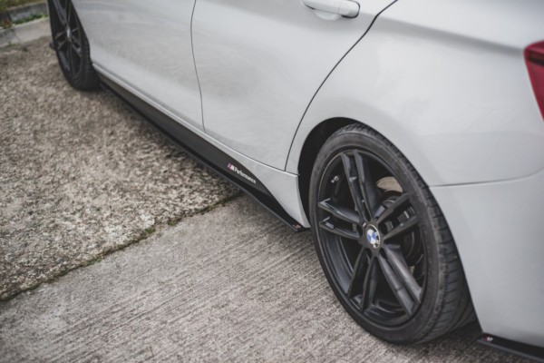 MAXTON DESIGN - Racing Durability Lišty pod prahy V.2 vhodné pre BMW 1 F20 M135i / M140i / M-Pack , Black – Obrázok 5