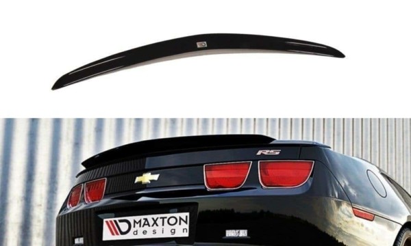 MAXTON DESIGN - Predlženie spoilera  Chevrolet Camaro 5 SS , Čierny lesk