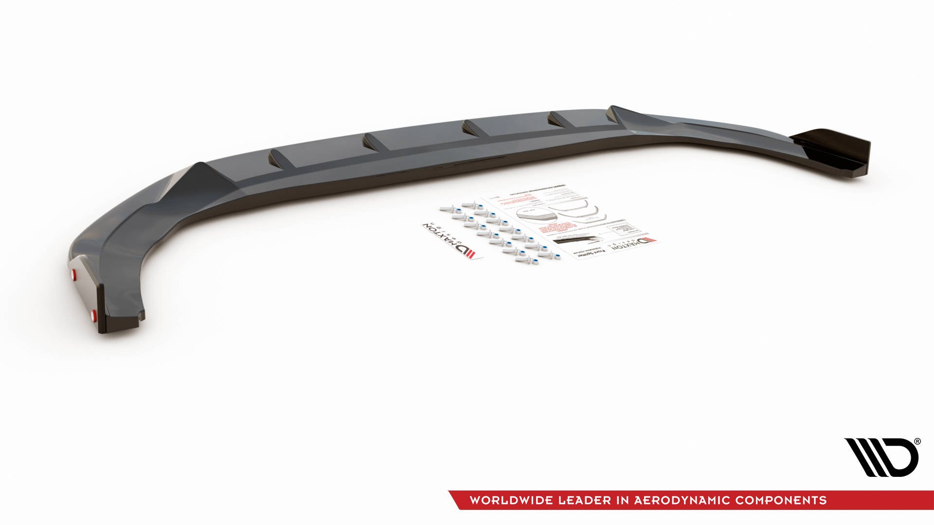 MAXTON DESIGN - Spoiler pod Predný náraznik + Splitre V.3 Volkswagen Golf 8 GTI , Čierny lesk
Plus – Obrázok 7