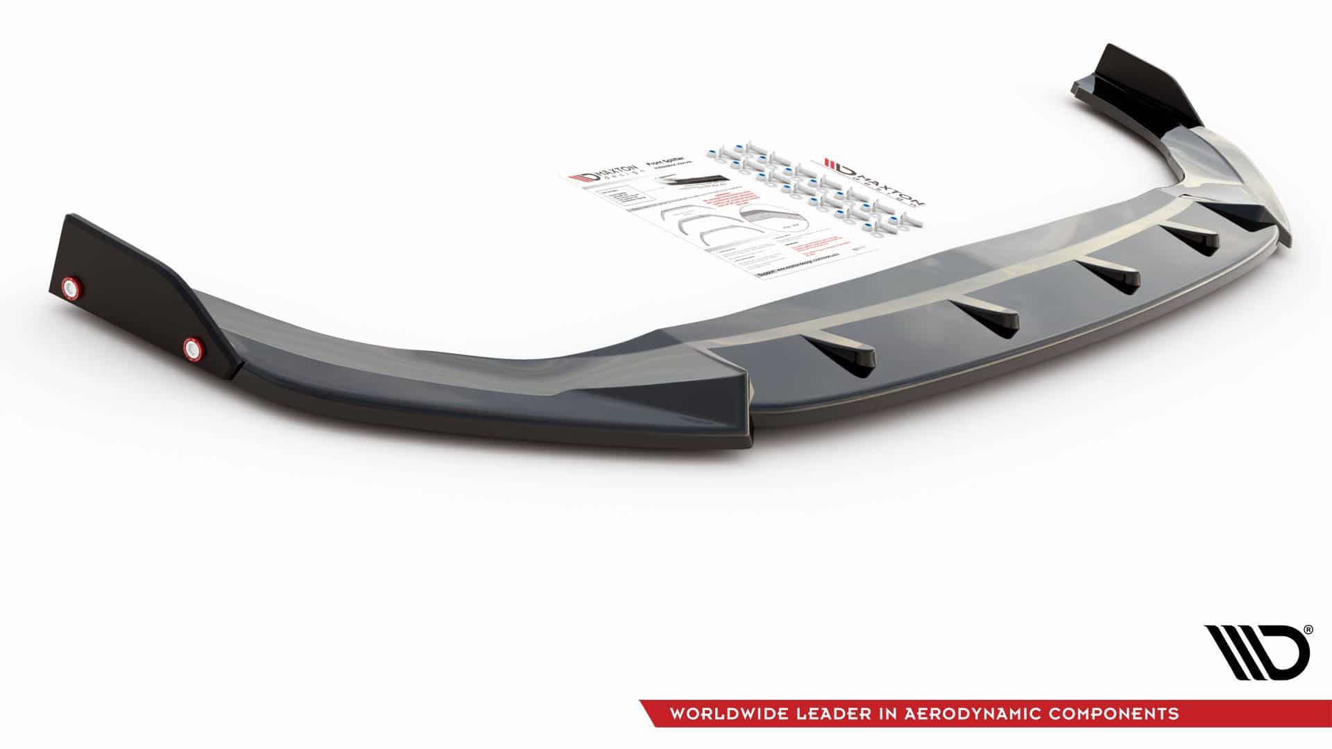MAXTON DESIGN - Spoiler pod Predný náraznik + Splitre V.3 Volkswagen Golf 8 GTI , Čierny lesk
Plus – Obrázok 6
