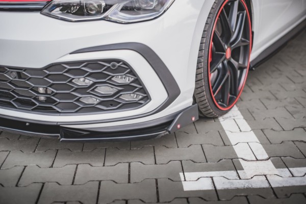 MAXTON DESIGN - Spoiler pod Predný náraznik + Splitre V.3 Volkswagen Golf 8 GTI , Čierny lesk
Plus – Obrázok 3