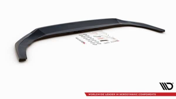 MAXTON DESIGN - Spoiler pod Predný náraznik V.4 Volkswagen Golf 8 GTI , Čierny lesk – Obrázok 8