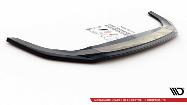 MAXTON DESIGN - Spoiler pod Predný náraznik V.4 Volkswagen Golf 8 GTI , Čierny lesk – Obrázok 7