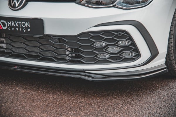 MAXTON DESIGN - Spoiler pod Predný náraznik V.4 Volkswagen Golf 8 GTI , Čierny lesk – Obrázok 6