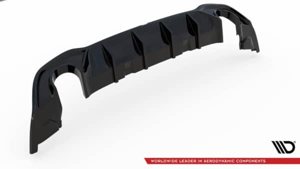 MAXTON DESIGN - Difúzor zadného náraznika  V.2 Volkswagen Golf 8 GTI , 
Čierny lesk 
 
, – Obrázok 6