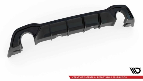 MAXTON DESIGN - Difúzor zadného náraznika  V.2 Volkswagen Golf 8 GTI , 
Čierny lesk 
 
, – Obrázok 7