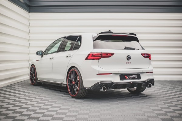 MAXTON DESIGN - Difúzor zadného náraznika  V.2 Volkswagen Golf 8 GTI , 
Čierny lesk 
 
, – Obrázok 5