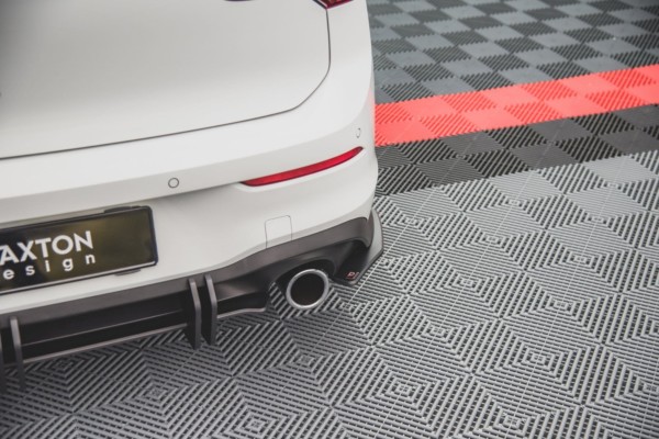 MAXTON DESIGN - Racing Durability Bočné difúzory zadného náraznika Volkswagen Golf 8 GTI , Black – Obrázok 4