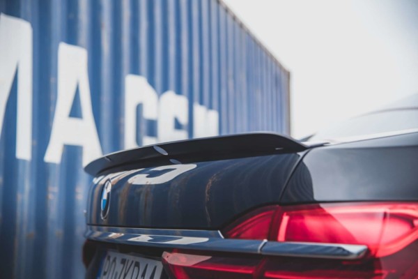 MAXTON DESIGN - Predlženie spoilera  for vhodné pre BMW 7 M-Pack G11 , 
Čierny lesk 

, – Obrázok 2