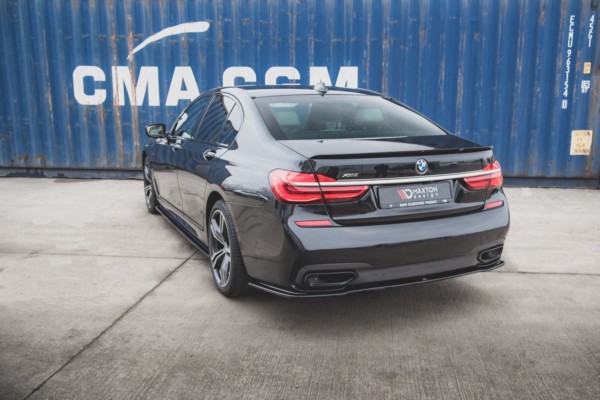 MAXTON DESIGN - Predlženie spoilera  for vhodné pre BMW 7 M-Pack G11 , 
Čierny lesk 

, – Obrázok 3