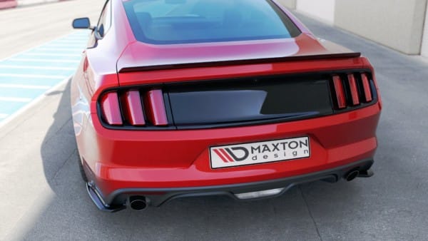 MAXTON DESIGN - Predlženie spoilera  Ford Mustang / Mustang GT Mk6 , Čierny lesk Čierny lesk – Obrázok 2