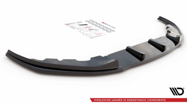 MAXTON DESIGN - Spoiler pod Predný náraznik   V.2 for vhodné pre BMW 7 M-Pack G11 , Čierny lesk 


, – Obrázok 5