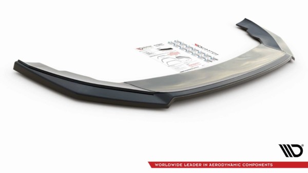 MAXTON DESIGN - Spoiler pod Predný náraznik   V.4 Seat Leon FR Mk4 , Čierny lesk – Obrázok 4