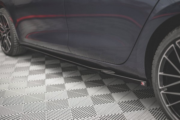 MAXTON DESIGN - Lišty pod prahy V.1 Seat Leon FR Mk4 , Čierny lesk – Obrázok 3