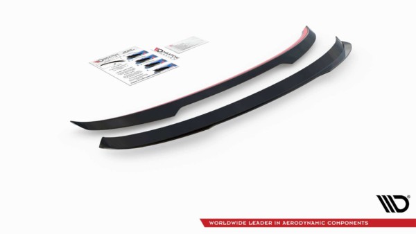 MAXTON DESIGN - Predlženie spoilera  Seat Leon FR ST Mk4 , 
Čierny lesk 

, – Obrázok 4