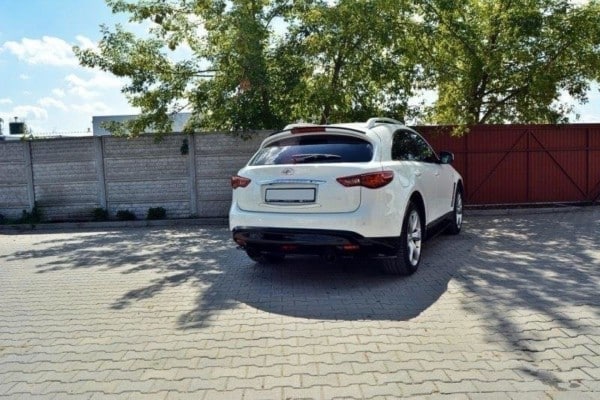 MAXTON DESIGN - Predlženie spoilera  INFINITI QX70 , Čierny lesk – Obrázok 2