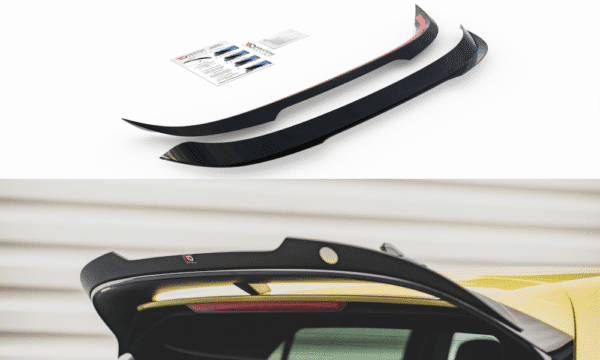 MAXTON DESIGN - Predlženie spoilera  Volkswagen Golf 8 GTI Clubsport , 
Čierny lesk 

,