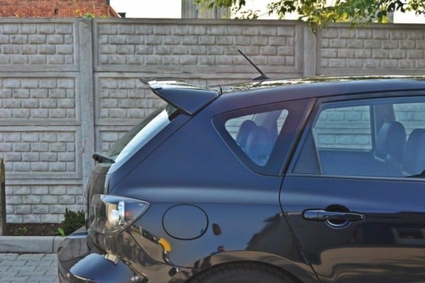 MAXTON DESIGN - Predlženie spoilera  MAZDA 3 MPS MK1 (PREFACE) , Čierny lesk – Obrázok 5