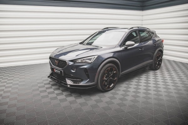 MAXTON DESIGN - Spoiler pod Predný náraznik   V.2 Cupra Formentor , Čierny lesk , – Obrázok 3