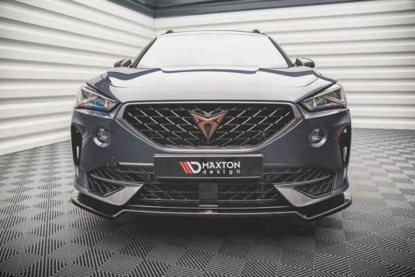 MAXTON DESIGN - Spoiler pod Predný náraznik   V.3 Cupra Formentor , Čierny lesk – Obrázok 2