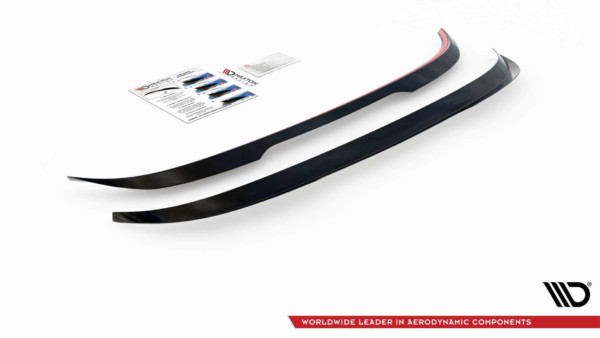 MAXTON DESIGN - Predlženie spoilera  Mitsubishi Lancer Sportback Mk8 , 
Čierny lesk 

, – Obrázok 4