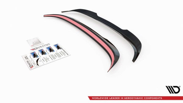MAXTON DESIGN - Predlženie spoilera  Mitsubishi Lancer Sportback Mk8 , 
Čierny lesk 

, – Obrázok 5