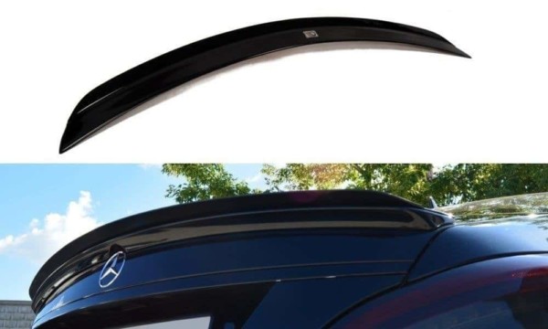 MAXTON DESIGN - Predlženie spoilera  MERCEDES CLS C218 AMG LINE , Čierny lesk