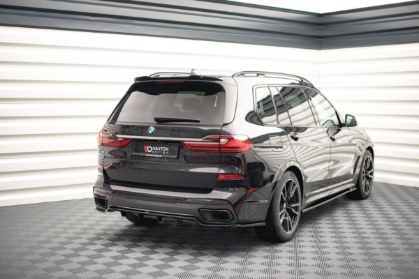 MAXTON DESIGN - Predlženie spoilera  vhodné pre BMW X7 M G07 , 
Čierny lesk 

, – Obrázok 2