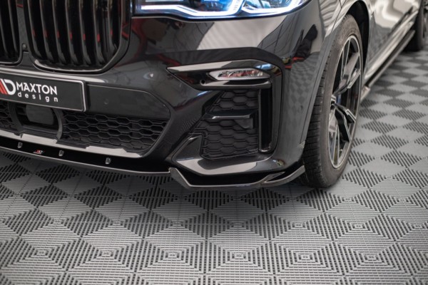 MAXTON DESIGN - Spoiler pod Predný náraznik V.2 vhodné pre BMW X7 M G07 , Čierny lesk
, – Obrázok 3