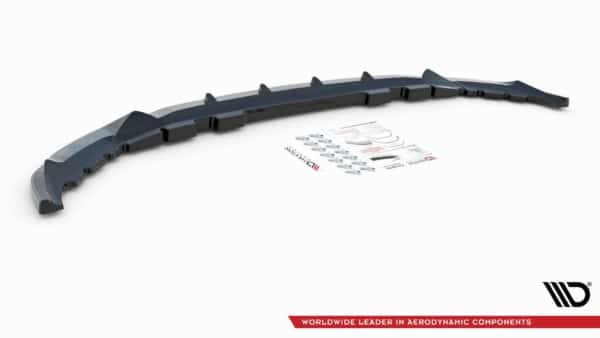 MAXTON DESIGN - Spoiler pod Predný náraznik V.2 vhodné pre BMW X7 M G07 , Čierny lesk
, – Obrázok 5