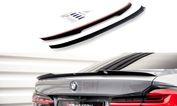 MAXTON DESIGN - Predlženie spoilera  vhodné pre BMW 5 G30 Facelift M-Pack , 
Čierny lesk 

,