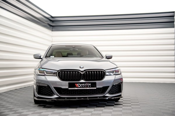 MAXTON DESIGN - Spoiler pod Predný náraznik   V.2 vhodné pre BMW 5 G30 Facelift M-Pack , Čierny lesk 


, – Obrázok 2