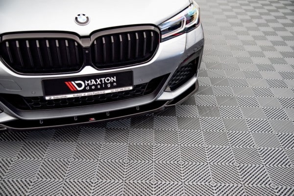 MAXTON DESIGN - Spoiler pod Predný náraznik   V.2 vhodné pre BMW 5 G30 Facelift M-Pack , Čierny lesk 


, – Obrázok 3