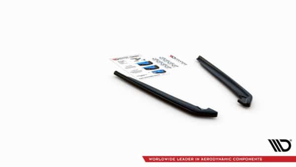 MAXTON DESIGN - Bočné difúzory zadného náraznika vhodné pre BMW 5 G30 Facelift M-Pack , Čierny lesk , – Obrázok 4