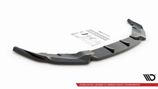 MAXTON DESIGN - Spoiler pod Predný náraznik   for vhodné pre BMW 6 GT G32 M-Pack , Čierny lesk – Obrázok 4