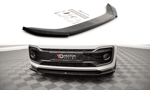 MAXTON DESIGN - Spoiler pod Predný náraznik   Volkswagen Up GTI , Čierny lesk
