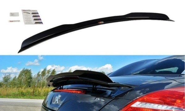 MAXTON DESIGN - Predlženie spoilera PEUGEOT RCZ , Čierny lesk