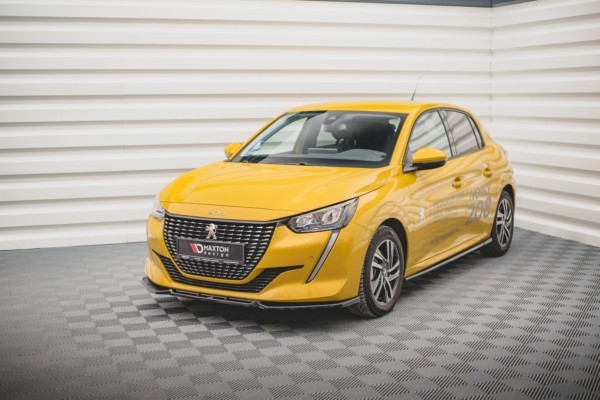 MAXTON DESIGN - Spoiler pod Predný náraznik   V.1 Peugeot 208 Mk2 , Čierny lesk 


, – Obrázok 3