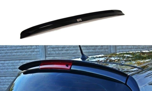 MAXTON DESIGN - Predlženie spoilera  RENAULT CLIO MK3 RS , Čierny lesk