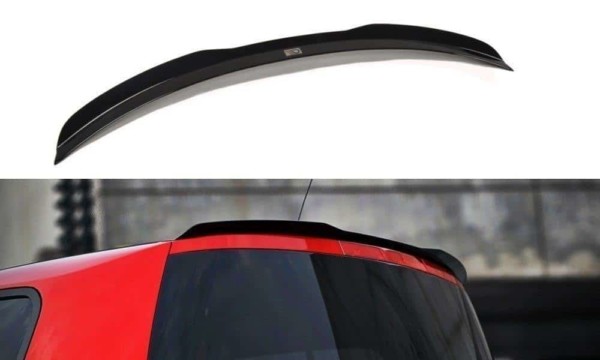 MAXTON DESIGN - Predlženie spoilera  RENAULT MEGANE II , Čierny lesk