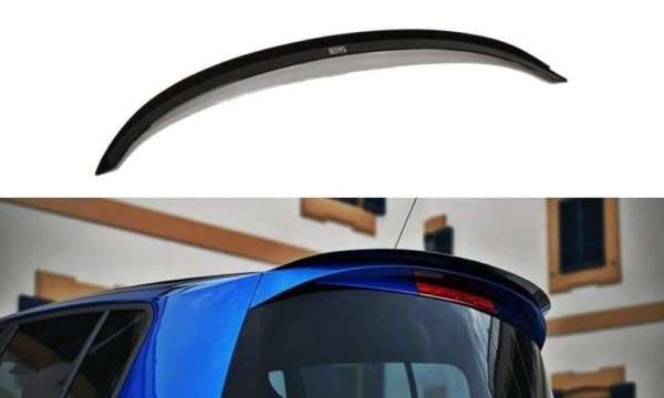 MAXTON DESIGN - Predlženie spoilera  RENAULT MEGANE II RS , Čierny lesk