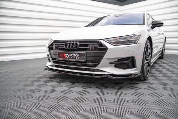 MAXTON DESIGN - Spoiler pod Predný náraznik V.2 Audi A7 C8 , Čierny lesk
, – Obrázok 2