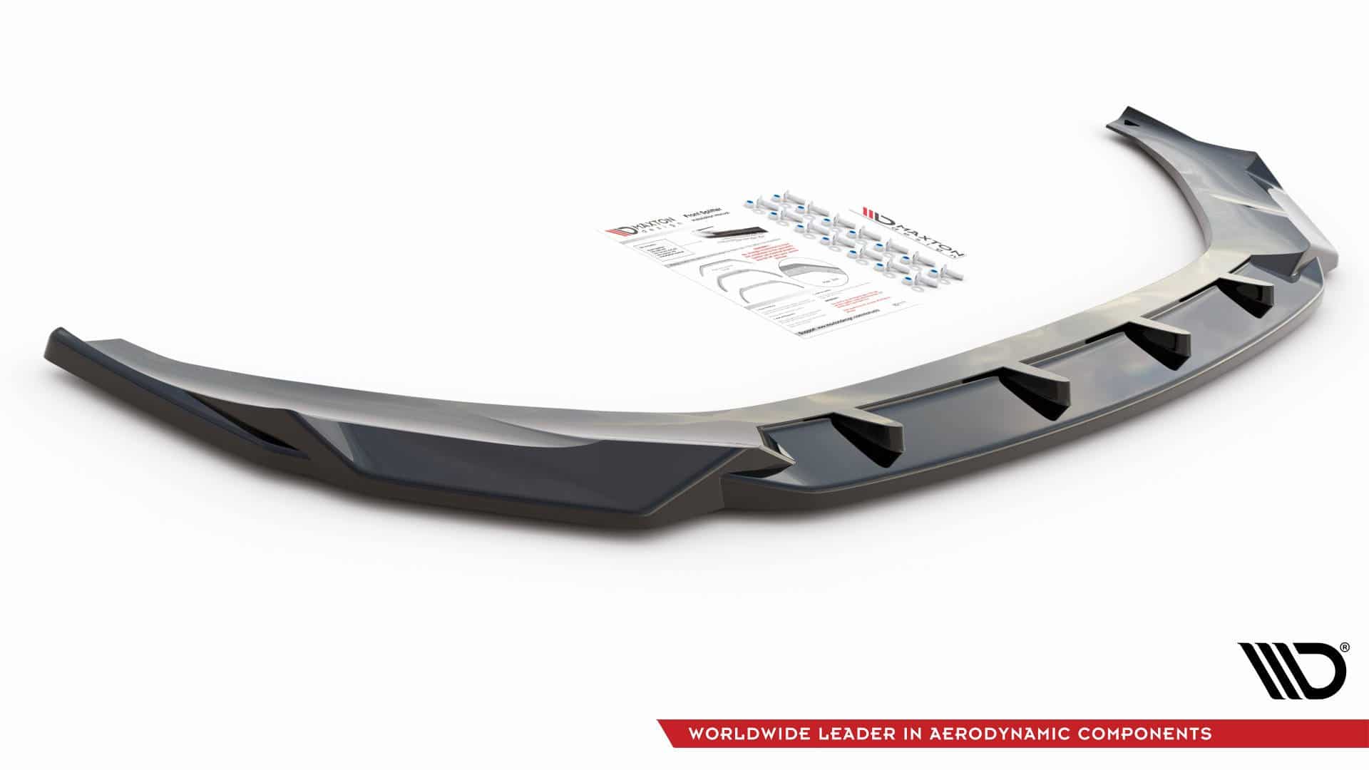 MAXTON DESIGN - Spoiler pod Predný náraznik V.2 Audi A7 C8 , Čierny lesk
, – Obrázok 4