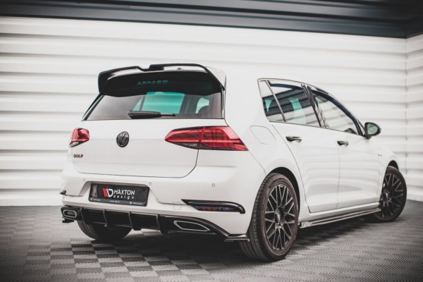 MAXTON DESIGN - Street Pro Zadný difúzor Volkswagen Golf R-Line Mk 7 Facelift , – Obrázok 3
