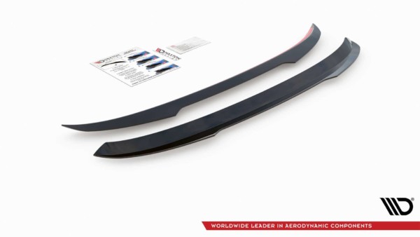 MAXTON DESIGN - Predlženie spoilera  Seat Leon FR Hatchback Mk4 , 
Čierny lesk 

, – Obrázok 4