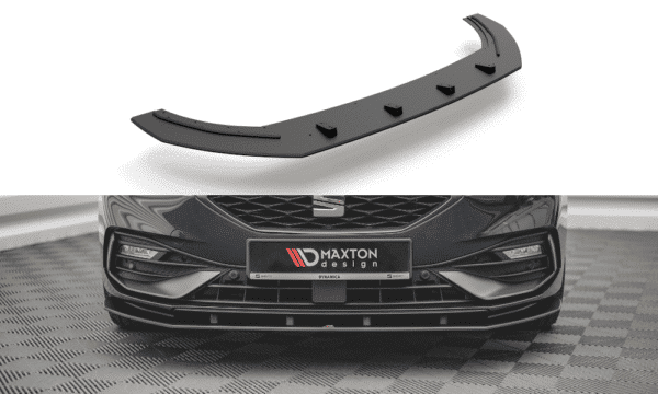 MAXTON DESIGN -  Spoiler pod Predný náraznik   Seat Leon FR Mk4 , Black