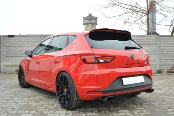 MAXTON DESIGN - Predlženie spoilera  SEAT LEON III CUPRA , Čierny lesk – Obrázok 5
