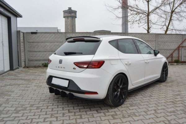 MAXTON DESIGN - Predlženie spoilera  SEAT LEON III FR , Čierny lesk – Obrázok 4