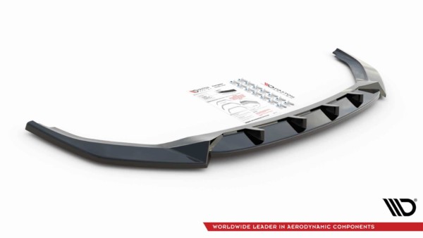 MAXTON DESIGN - Spoiler pod Predný náraznik   V.1 Volkswagen T6 Facelift , Čierny lesk 


, – Obrázok 4